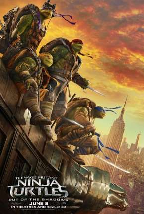 Capa para download torrent de Filme As Tartarugas Ninja - Fora das Sombras