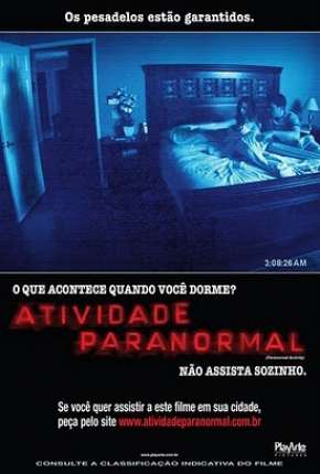 Capa para download torrent de Filme Atividade Paranormal 1, 2 e 3