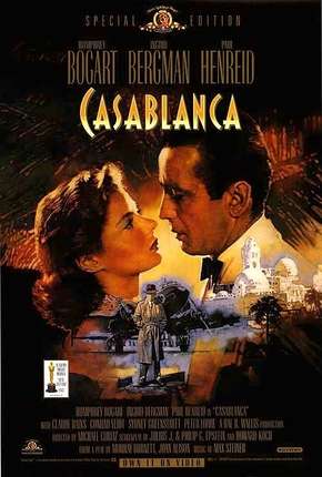 Capa para download torrent de Filme Casablanca