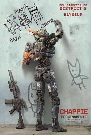 Capa para download torrent de Filme Chappie
