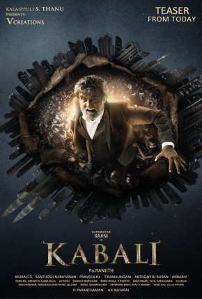 Capa para download torrent de Filme Kabali
