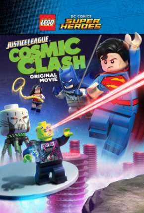 Capa para download torrent de Filme Lego Super Heróis: Liga da Justiça - Combate Cósmico