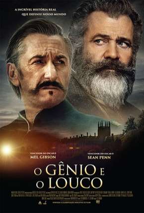 Capa para download torrent de Filme O Gênio e o Louco - Legendado