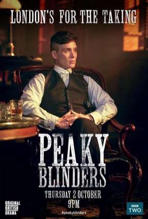 Capa do título semelhante: Peaky Blinders - Sangue, Apostas e Navalhas 2ª Temporada
