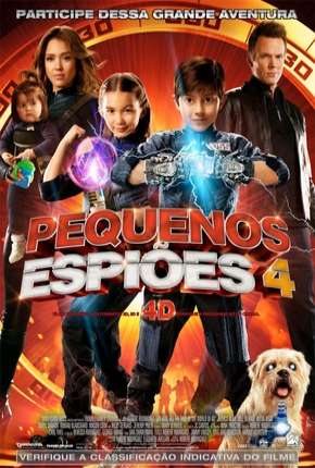 Capa para download torrent de Filme Pequenos Espiões 4