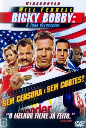 Capa para download torrent de Filme Ricky Bobby - A Toda Velocidade