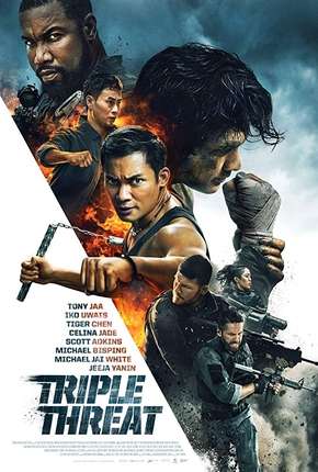 Capa para download torrent de Filme Triple Threat - Legendado
