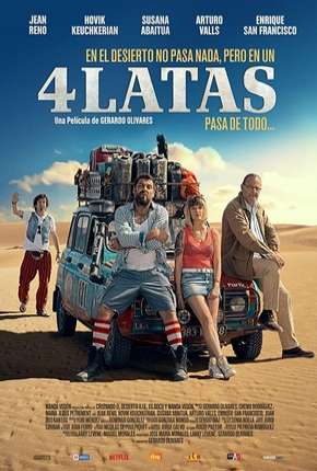 Capa para download torrent de Filme 4 Latas