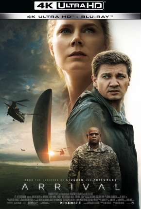 Capa para download torrent de Filme A Chegada - 4K