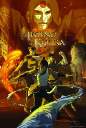 Capa para download torrent de Desenho A Lenda de Korra - Todas as Temporadas