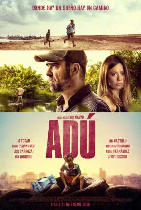 Capa para download torrent de Filme Adú