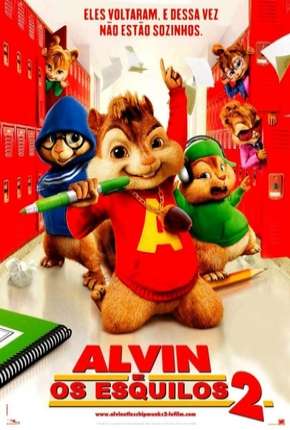Capa para download torrent de Filme Alvin e os Esquilos 2