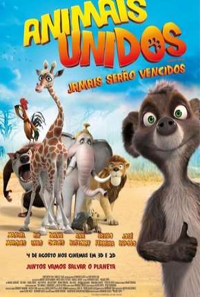 Capa para download torrent de Filme Animais Unidos Jamais serão Vencidos