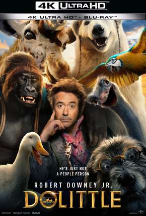 Capa para download torrent de Filme As Aventuras do Dr. Dolittle 4K