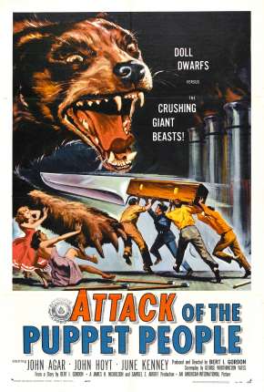 Capa para download torrent de Filme Attack of the Puppet People - Dr. Encolhedor Legendado