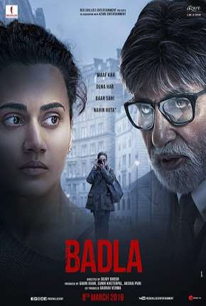 Capa para download torrent de Filme Badla - Legendado
