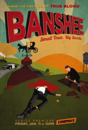 Capa para download torrent de Série Banshee 1ª até 4ª Temporada