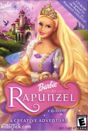 Capa para download torrent de Filme Barbie - A Rapunzel