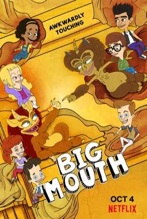 Capa para download torrent de Desenho Big Mouth - 3ª Temporada