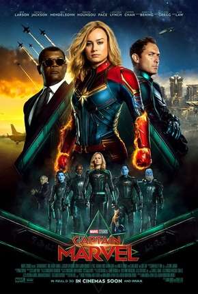 Capa para download torrent de Filme Capitã Marvel
