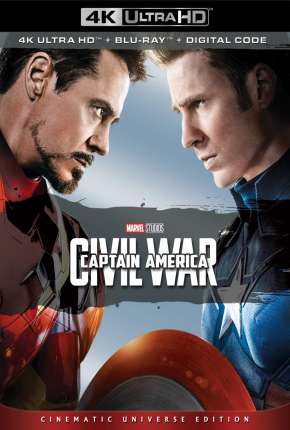 Capa para download torrent de Filme Capitão América - Guerra Civil 4K Remux