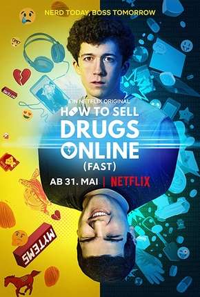 Capa para download torrent de Série Como Vender Drogas Online - Rápido - 1ª Temporada Completa