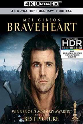 Capa para download torrent de Filme Coração Valente 4K