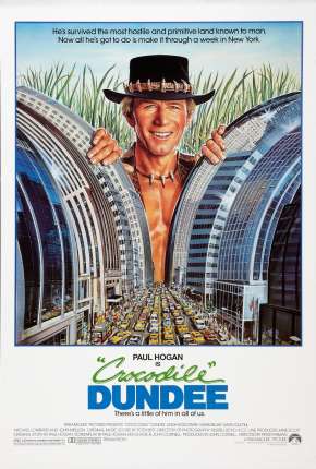 Capa para download torrent de Filme Crocodilo Dundee