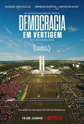 Capa para download torrent de Filme Democracia em Vertigem (Oscar 2020)