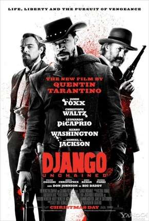 Capa para download torrent de Filme Django Livre