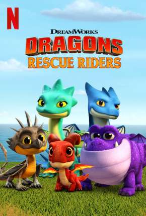 Capa para download torrent de Desenho Dragões - Equipe de Resgate  Completa