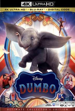 Capa para download torrent de Filme Dumbo - 4K 2160P