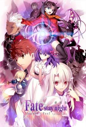 Capa para download torrent de Filme Fate Stay Night - Heavens Feel - I. Presage Flower