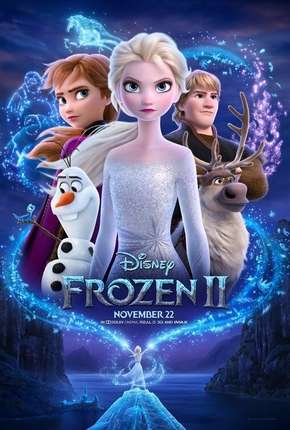 Capa para download torrent de Filme Frozen II