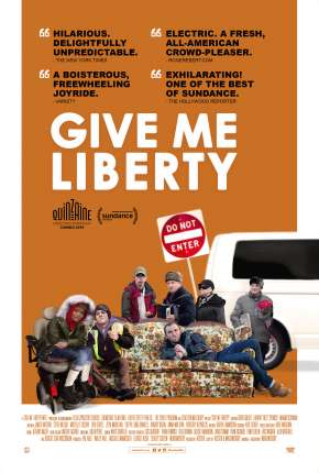 Capa para download torrent de Filme Give Me Liberty - Legendado