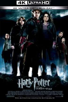Capa para download torrent de Filme Harry Potter e o Cálice de Fogo - Versão do Cinema - 4K