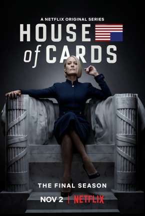 Capa para download torrent de Série House of Cards - 6ª Temporada Completa
