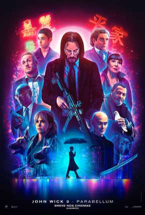 Capa para download torrent de Filme John Wick 3 - Parabellum - Legendado DVDRIP
