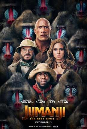 Capa para download torrent de Filme Jumanji - Próxima Fase - Legendado