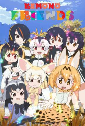 Capa para download torrent de Desenho Kemono Friends