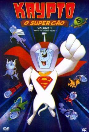 Capa para download torrent de Desenho Krypto, o Supercão