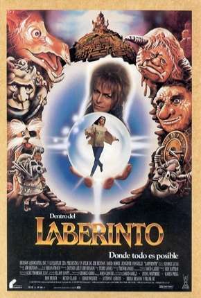 Capa para download torrent de Filme Labirinto - A Magia do Tempo - DVD-R