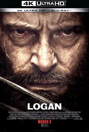 Capa para download torrent de Filme Logan - 4K