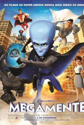 Capa para download torrent de Filme Megamente - Megamind