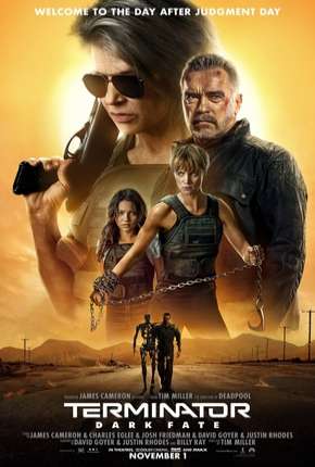 Capa para download torrent de Filme O Exterminador do Futuro - Destino Sombrio - Legendado WEB-DL