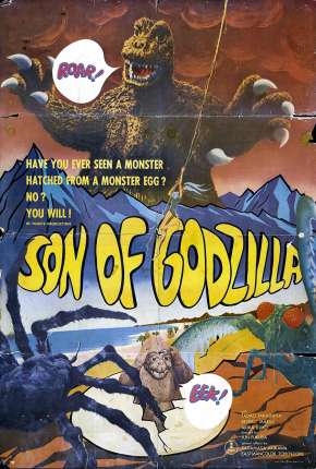 Capa para download torrent de Filme O Filho de Godzilla - Legendado