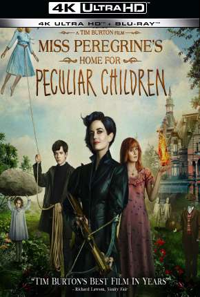 Capa para download torrent de Filme O Lar das Crianças Peculiares - 4K