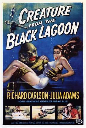 Capa para download torrent de Filme O Monstro da Lagoa Negra - Legendado