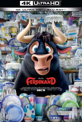 Capa para download torrent de Filme O Touro Ferdinando - 4K