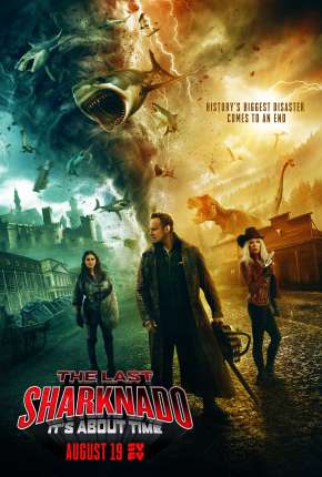 Capa para download torrent de Filme O Último Sharknado - Já Estava na Hora